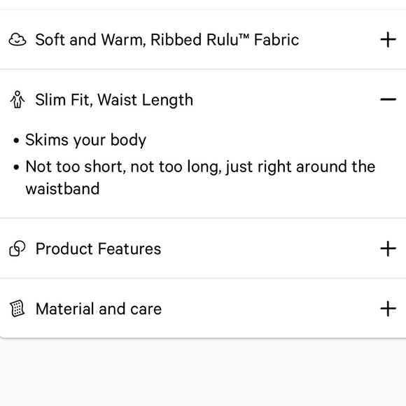Lululemon It's Rulu Ribbed Cropped Half Zip Updated - Picture 12 of 16